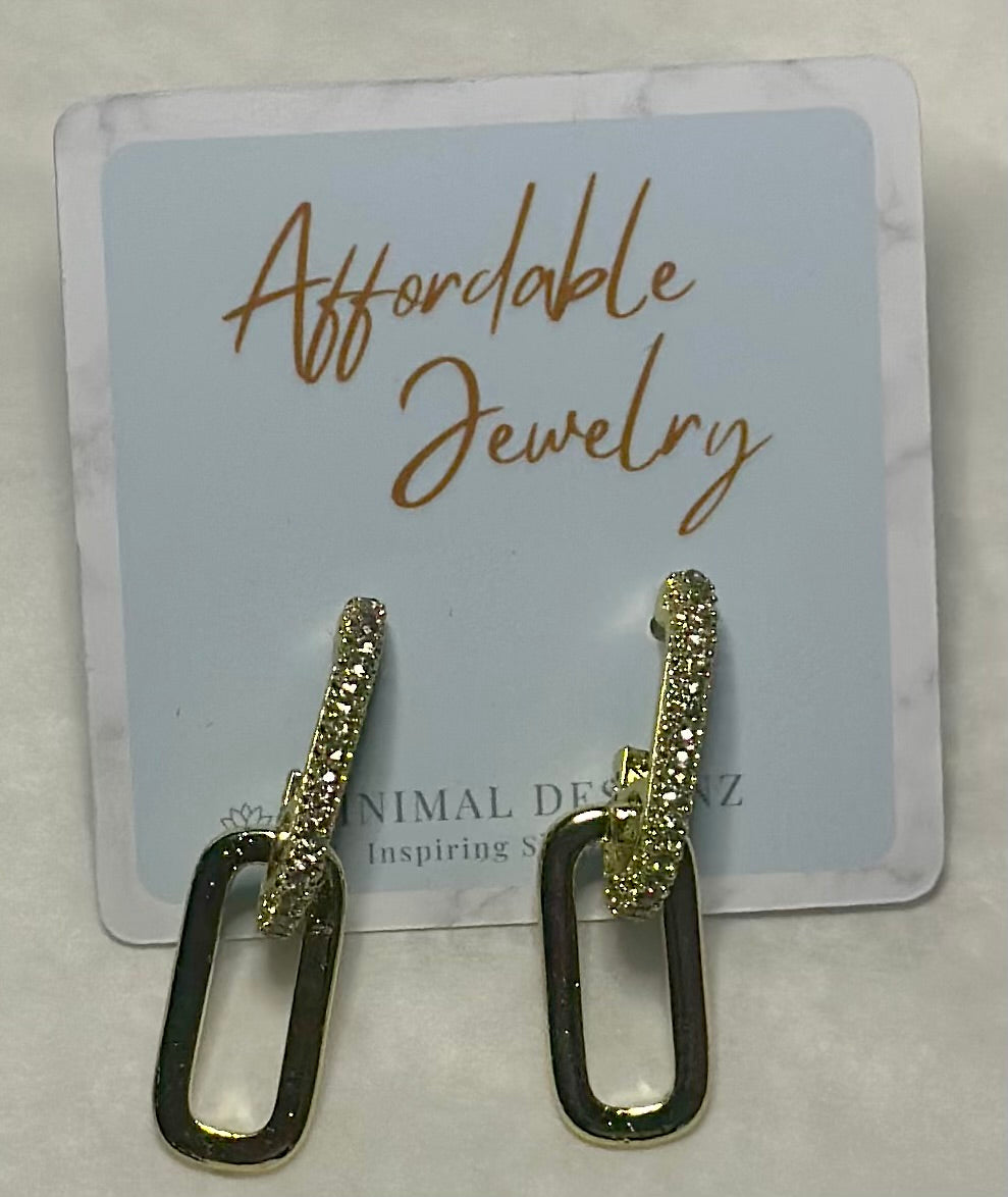 Linked Chain earrings