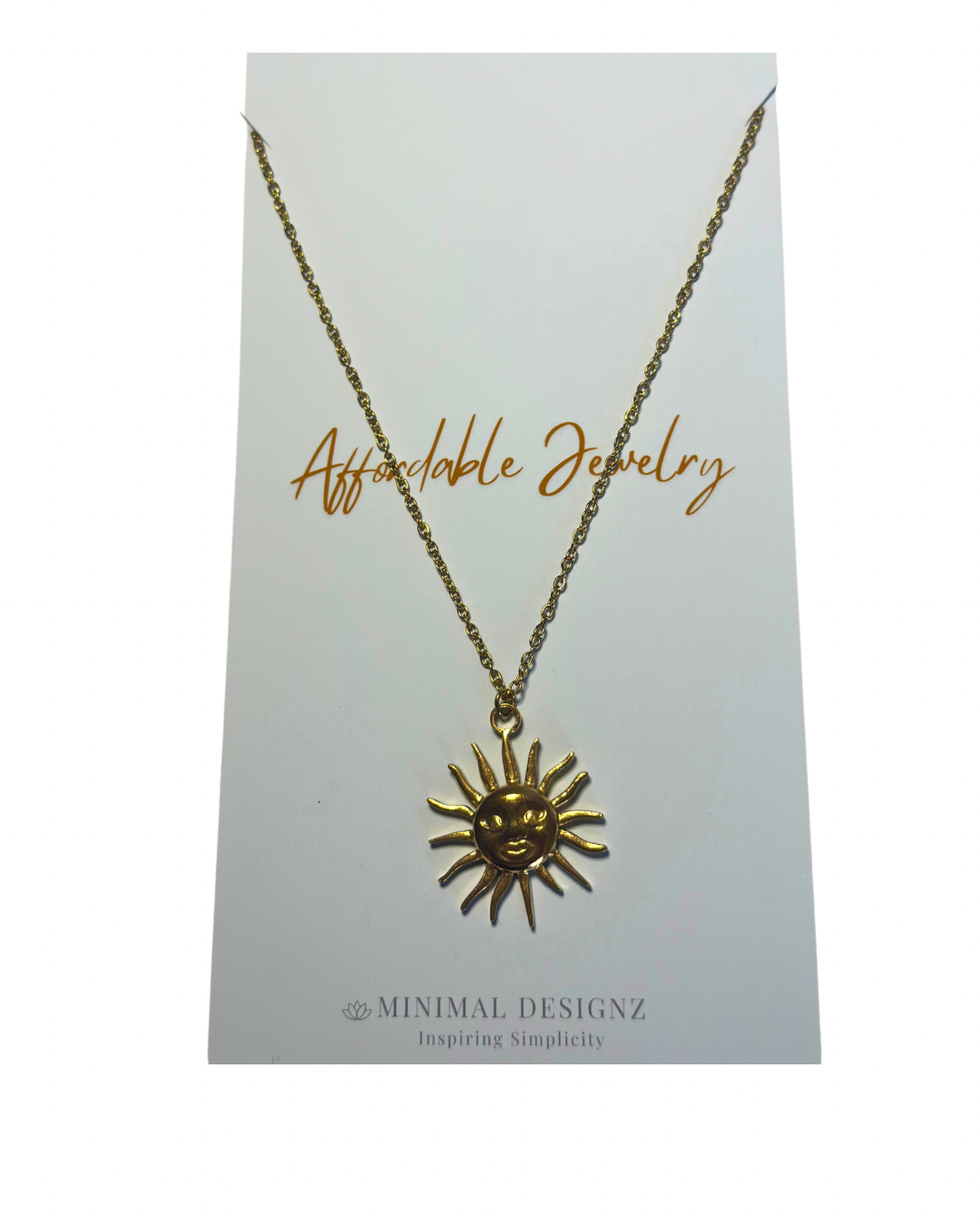 Sun necklace