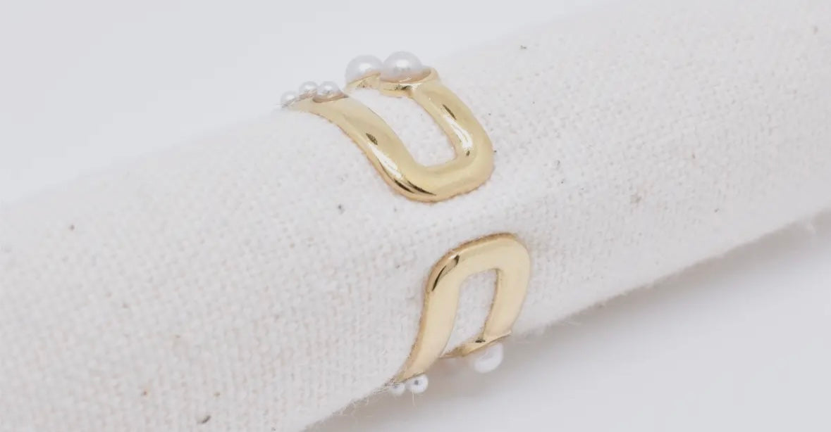 Pearl Adjustable ring