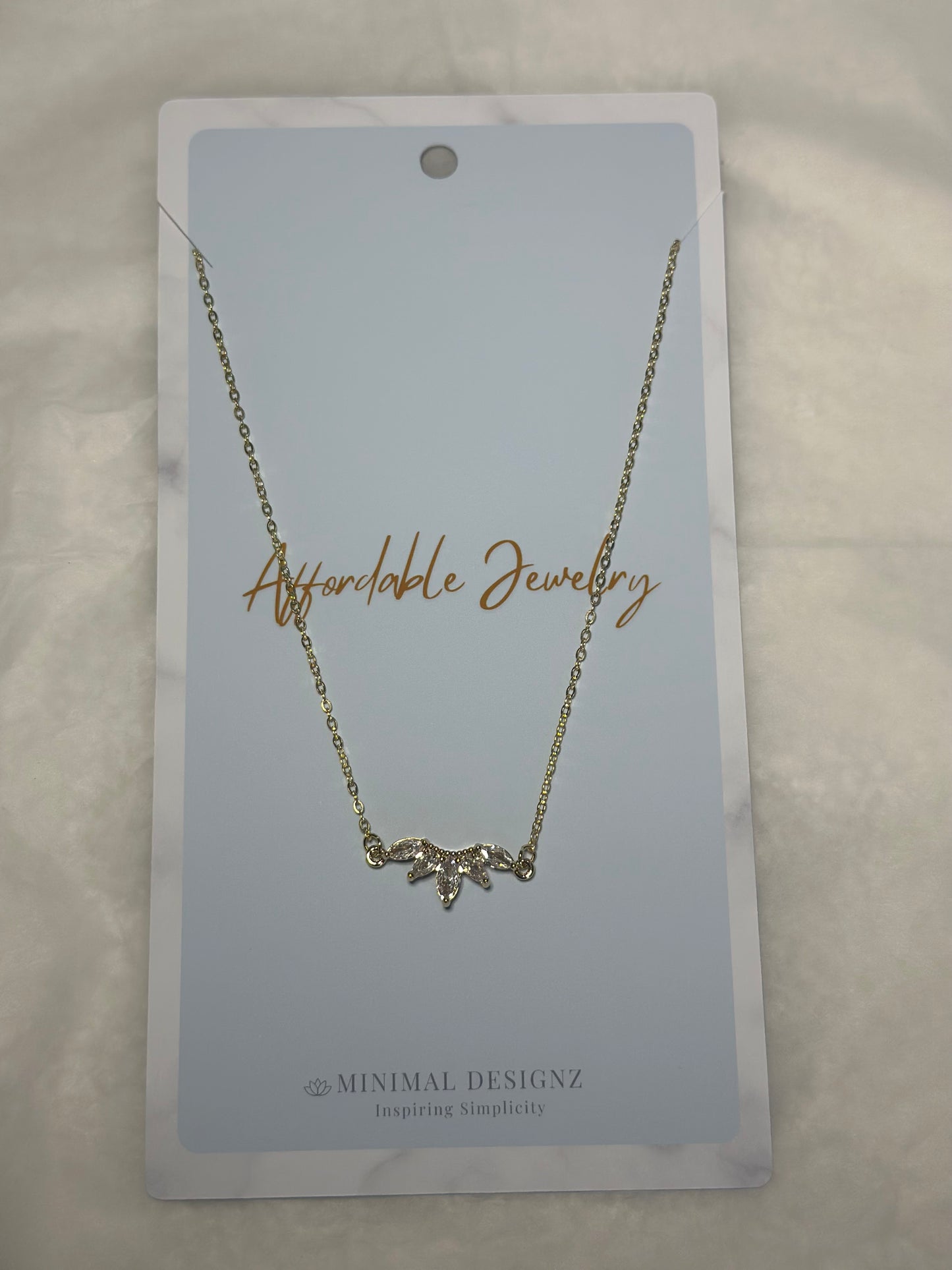 Large Lotus pendant necklace
