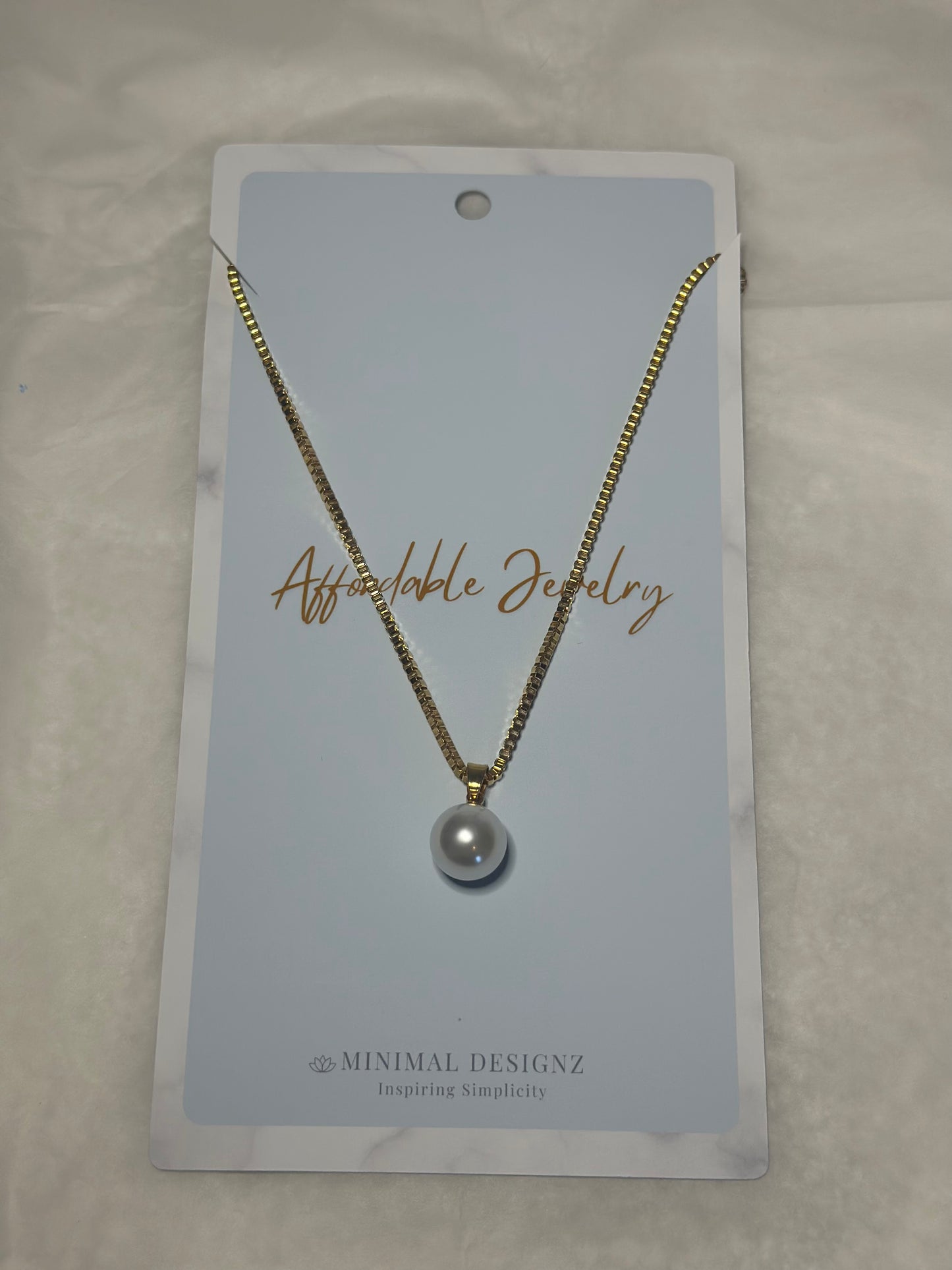 Pearl Drop Necklace
