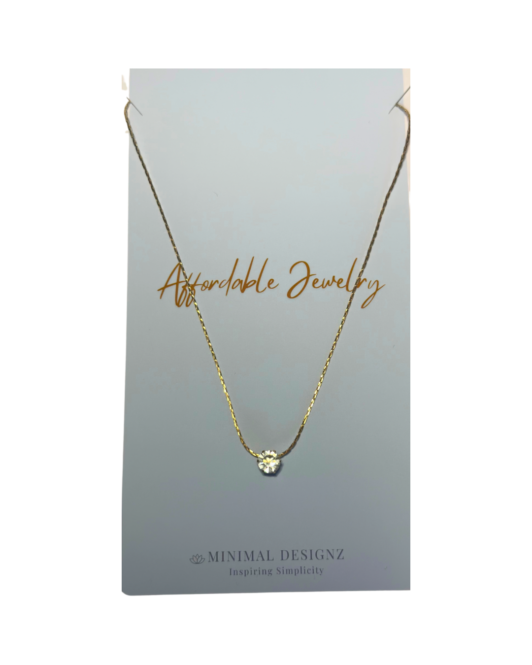 petal pendant necklace