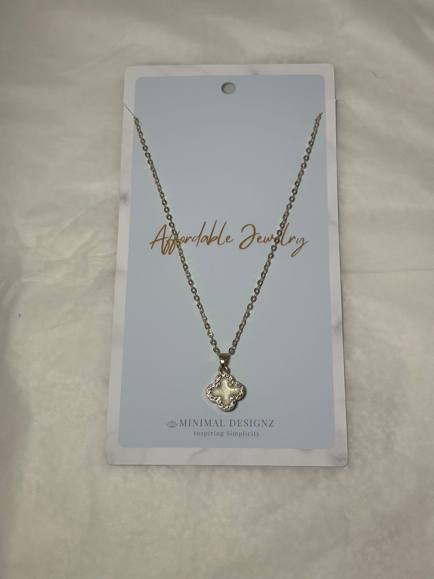 Clover necklace