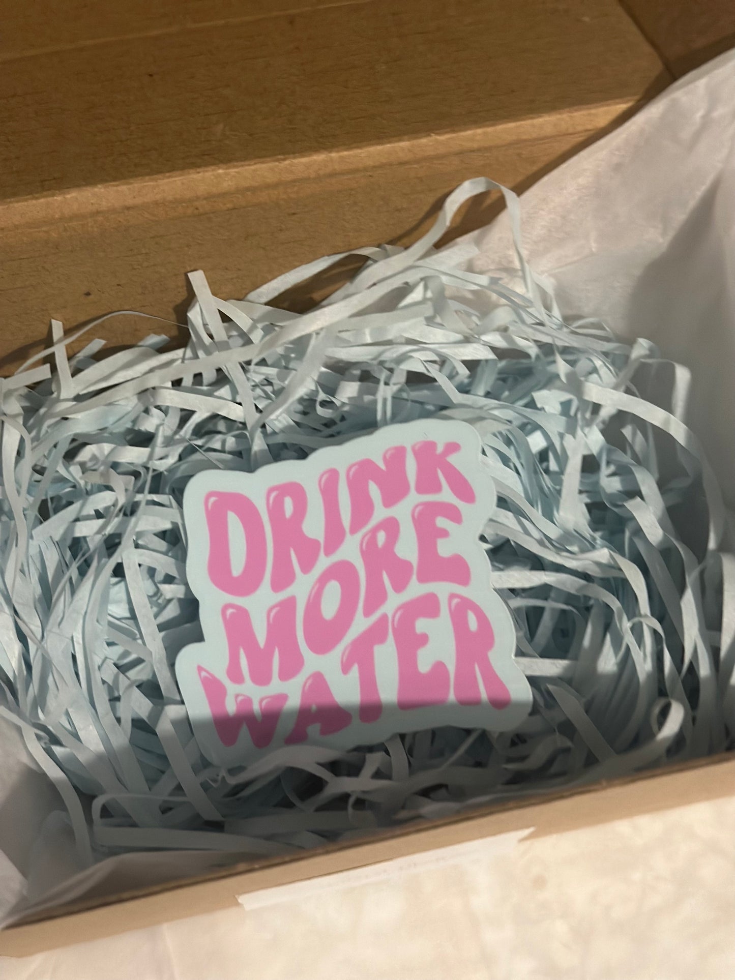 Drink more Waterproof Sticker