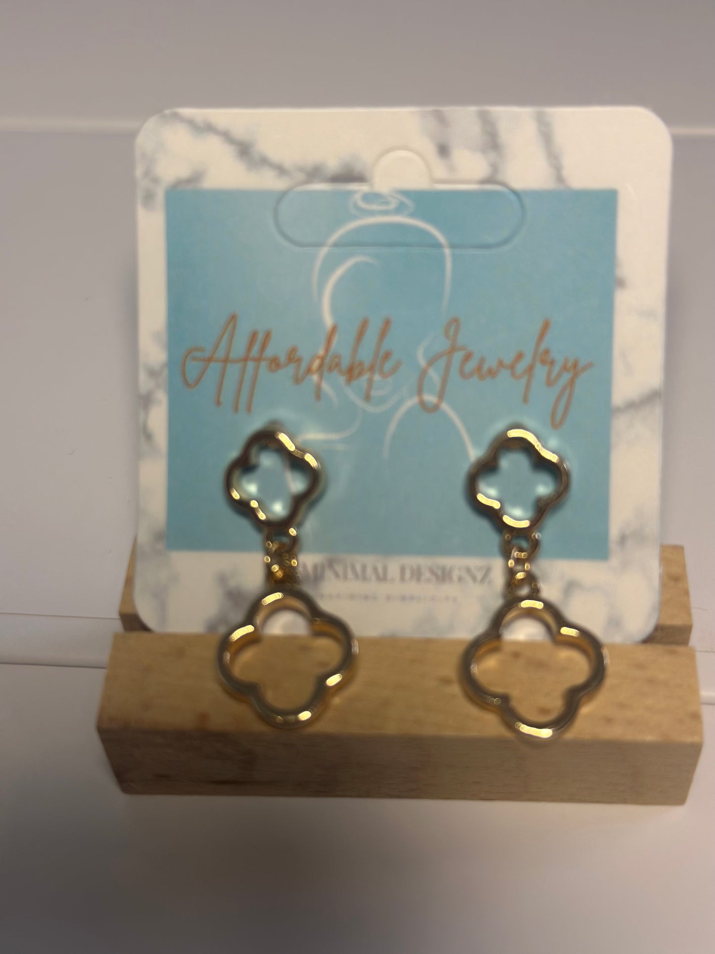 Double Clover Earrings