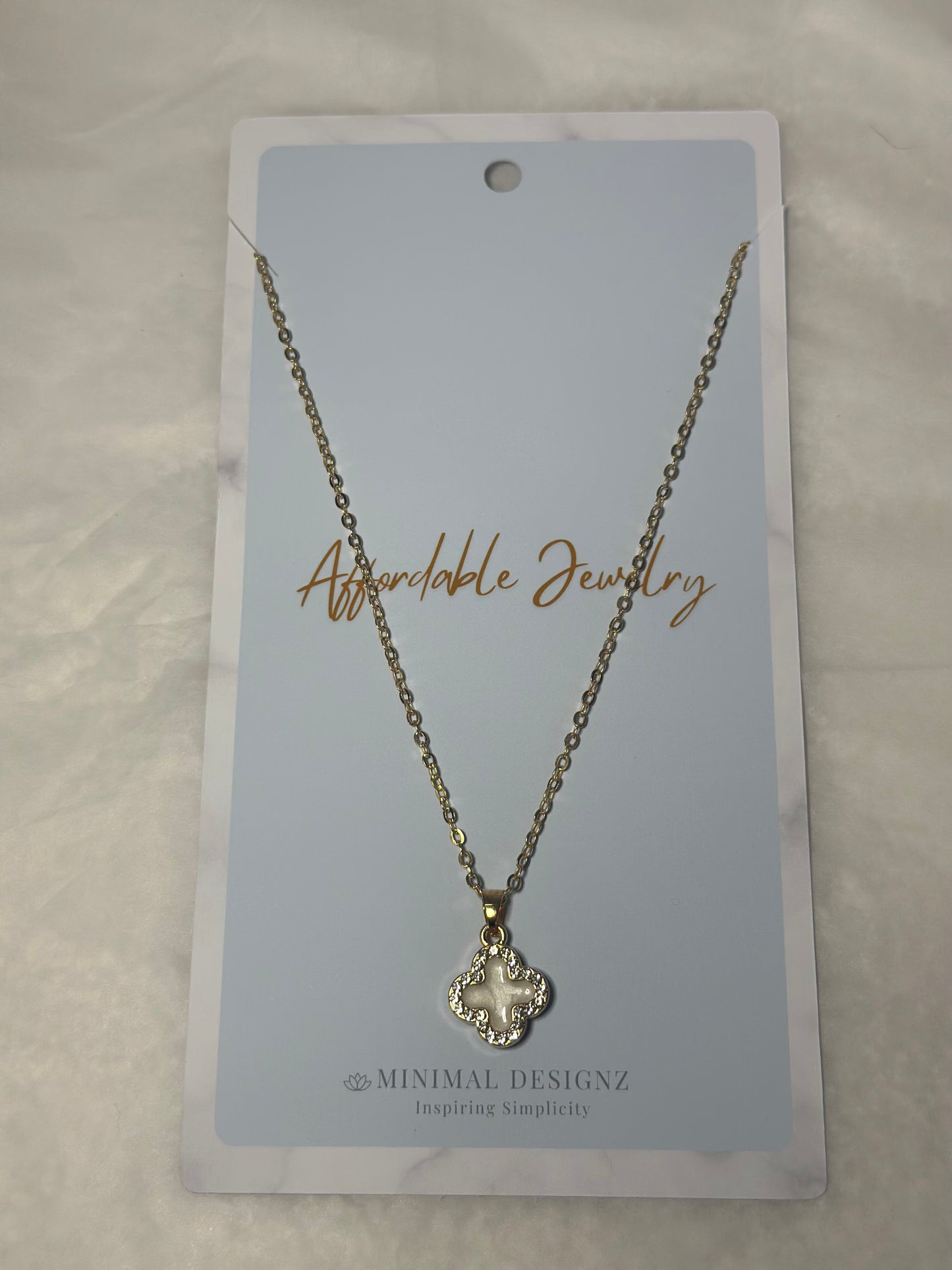 Clover necklace