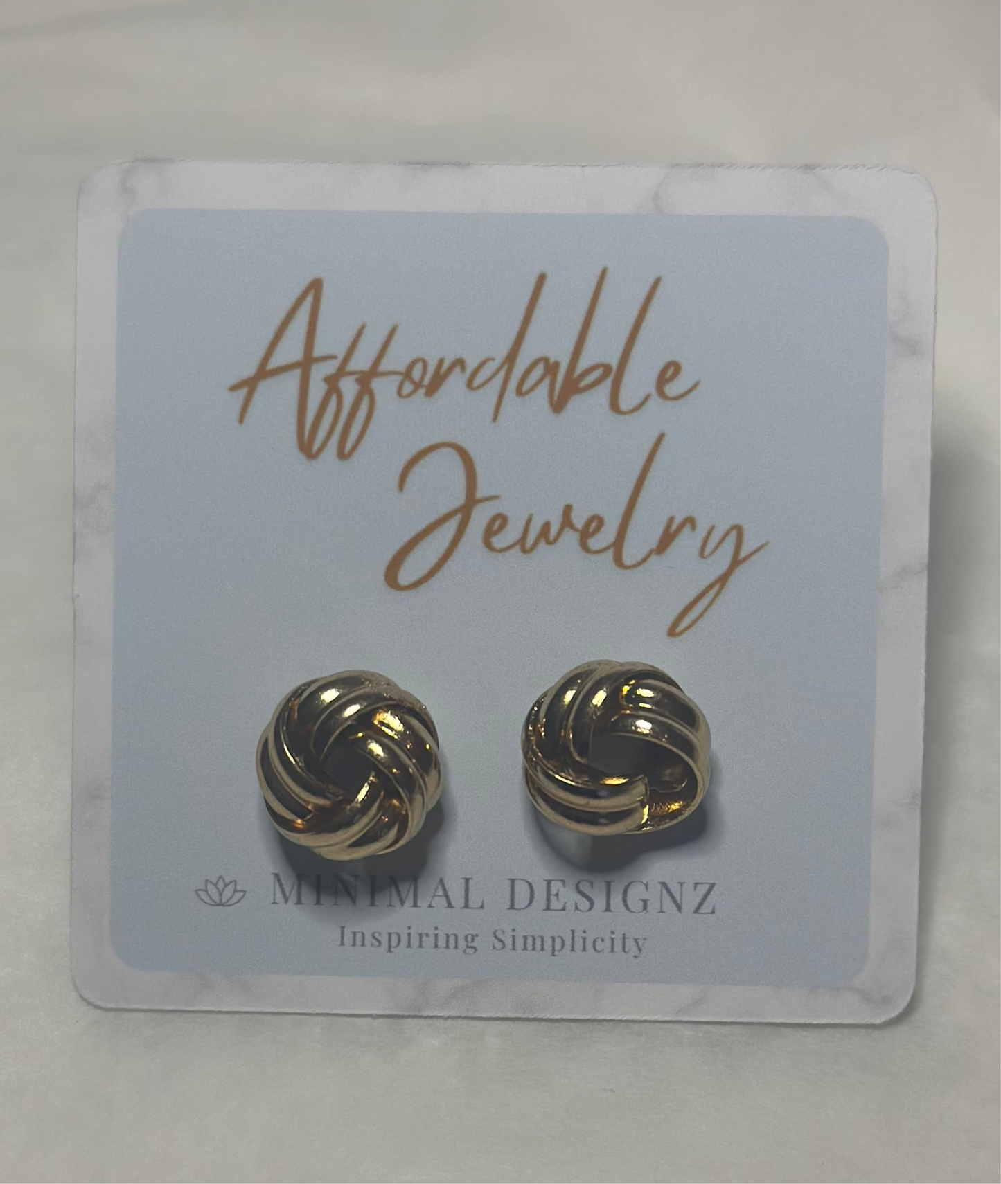 Twisted knot Stuf Earrings