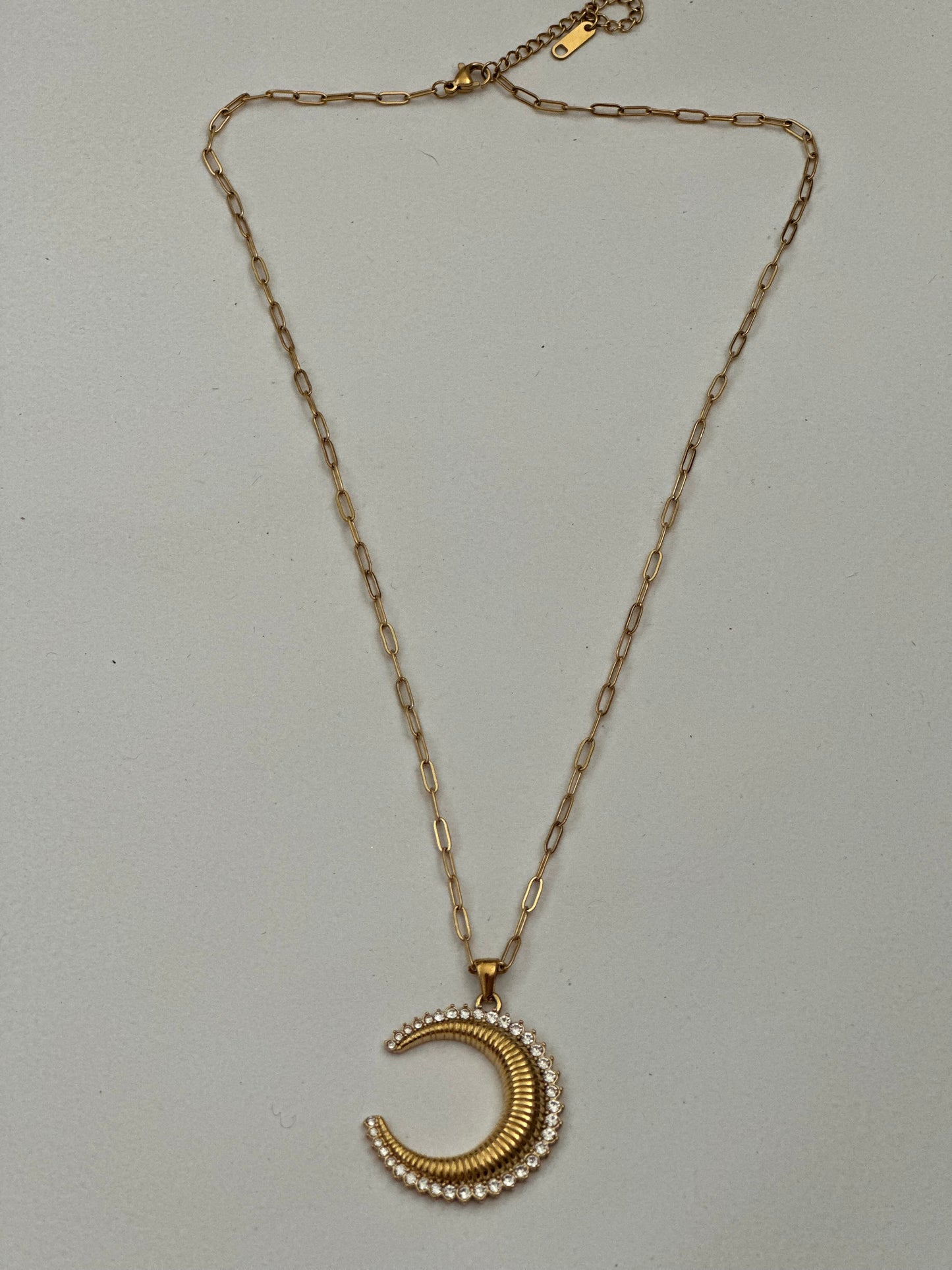 Cresent Moon Celestial necklace