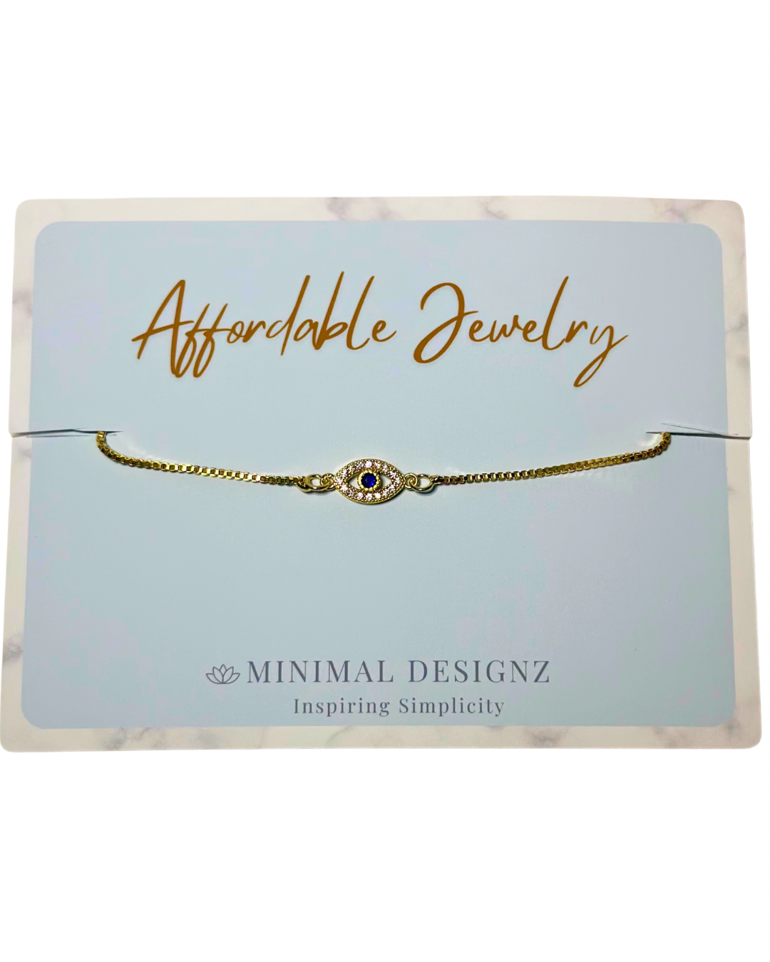 Evil eye bracelet