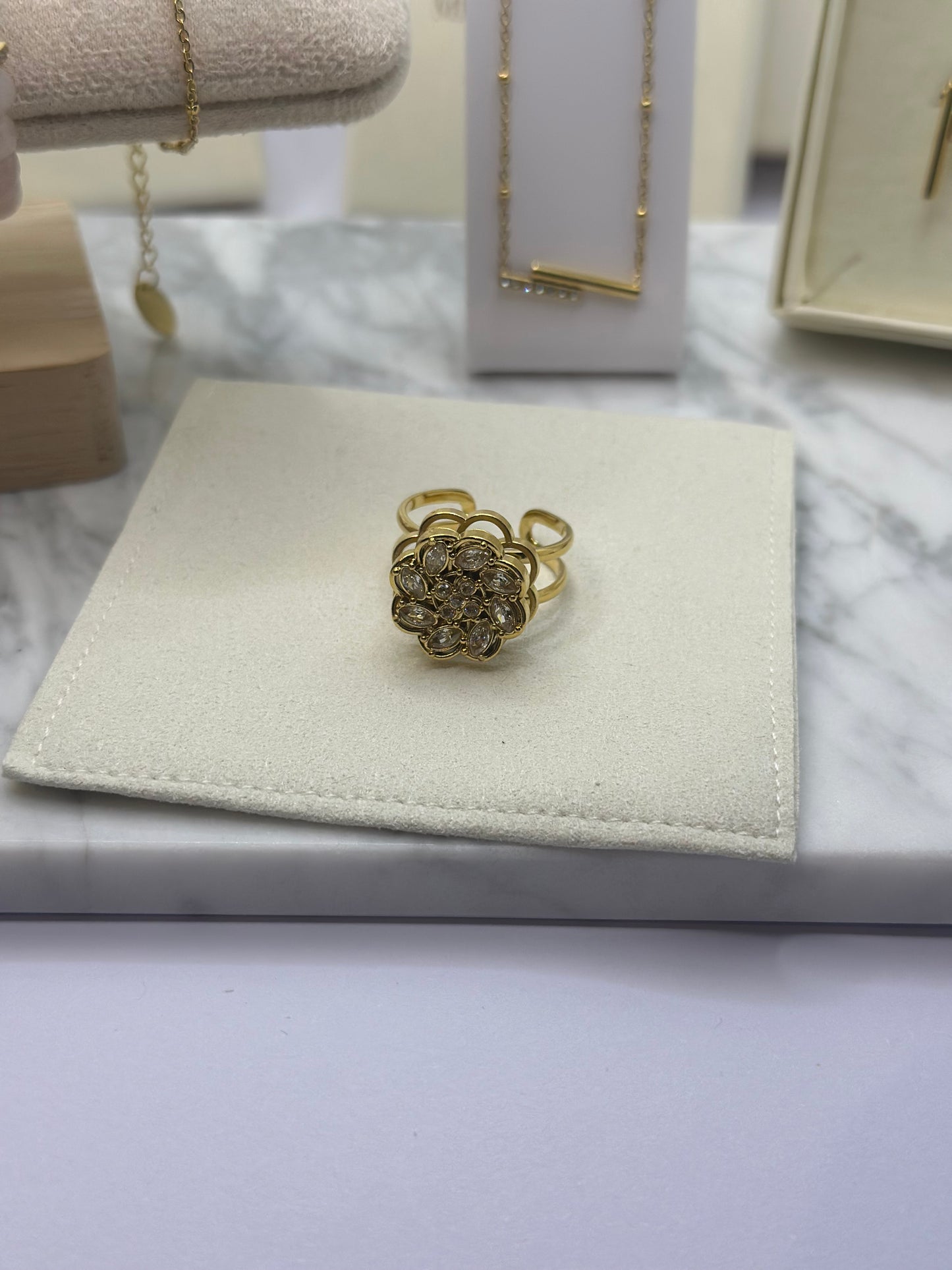 Daisy Serenity Anxiety relief Fidget ring