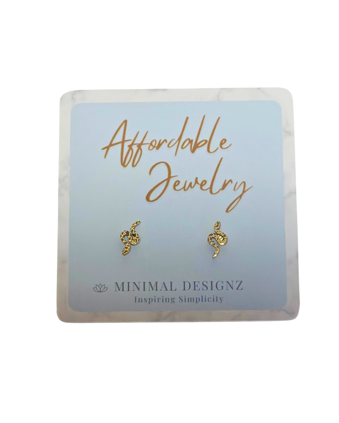 Snake Stud Earring