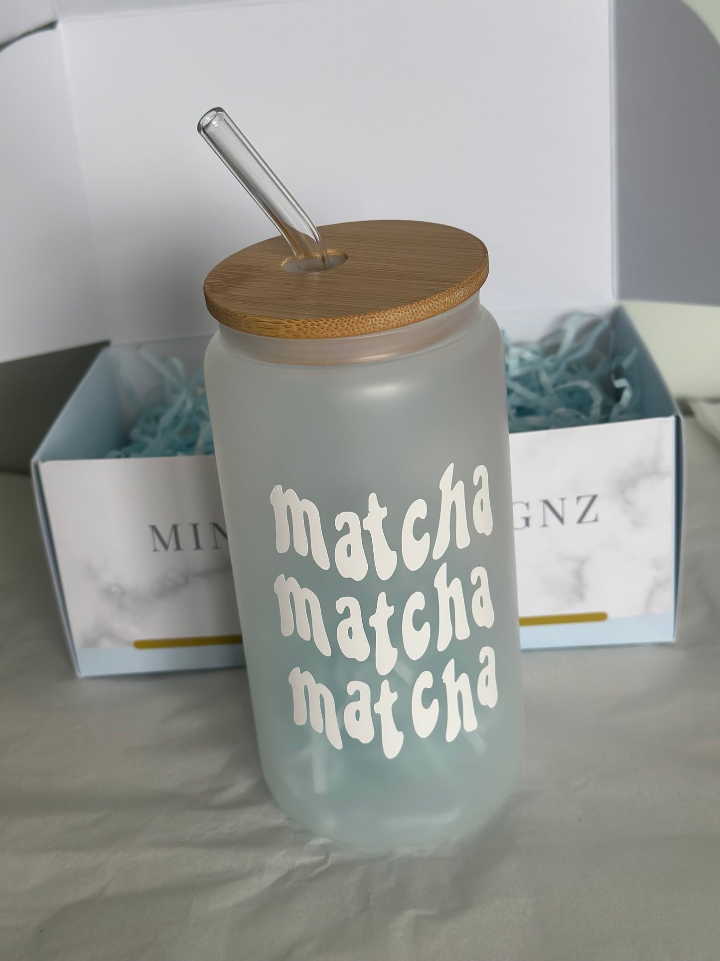 Matcha lover Libby glass