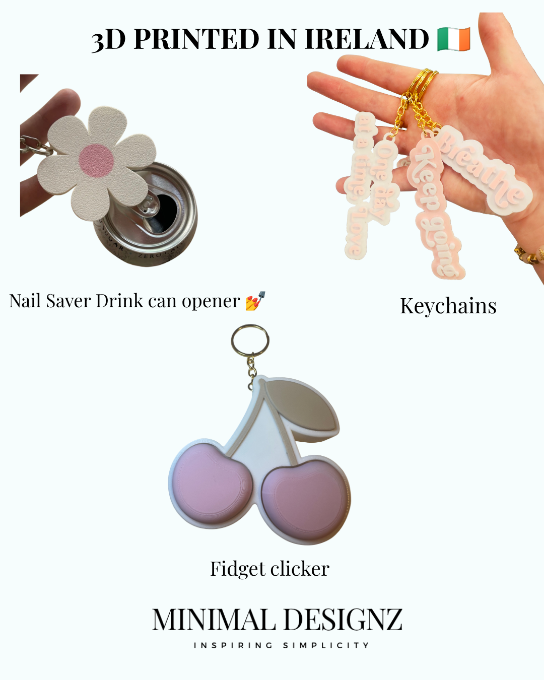Cherry anxiety relief fidget clicker