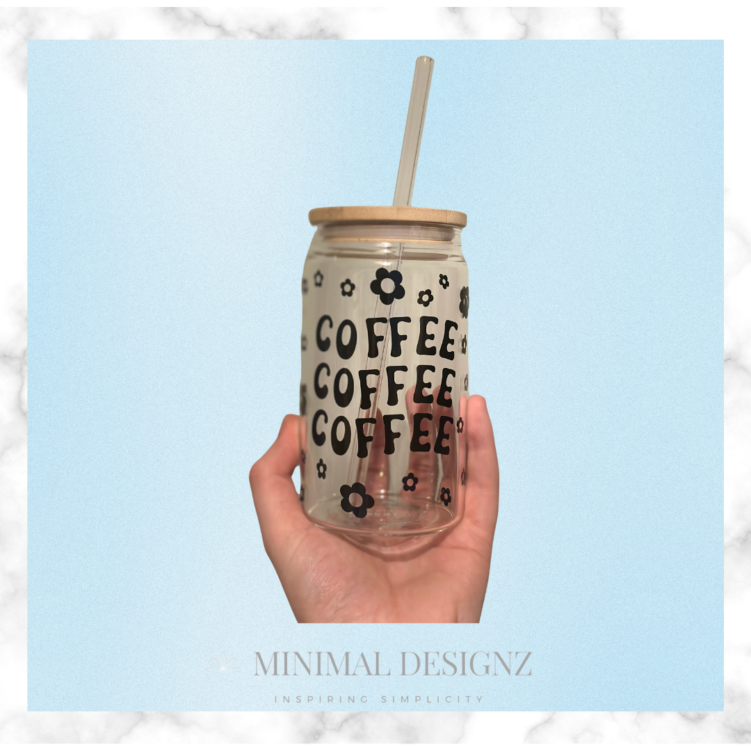 Coffee Coffee Coffee Libby glass