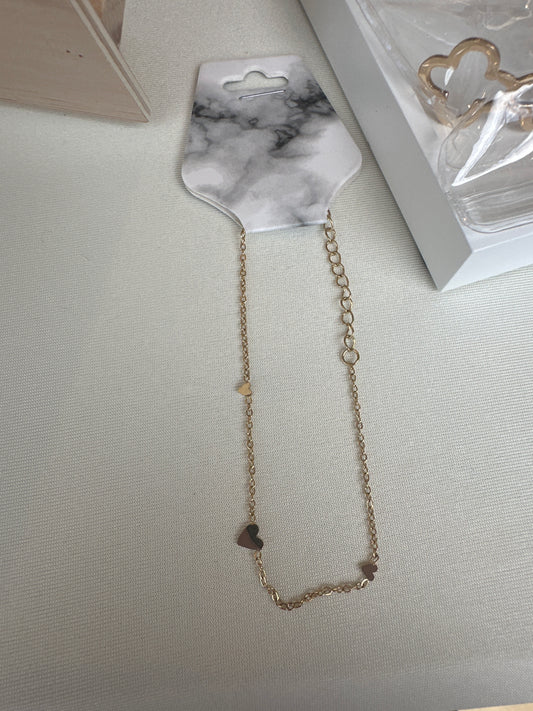 Heart minimal bracelet