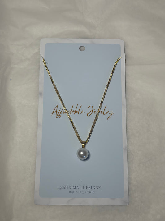 Pearl Drop Necklace