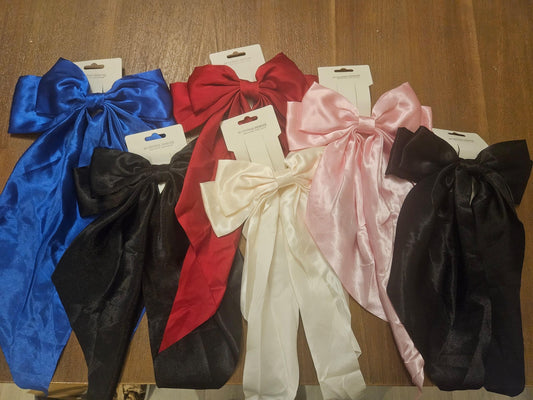 Satin Hair Bow