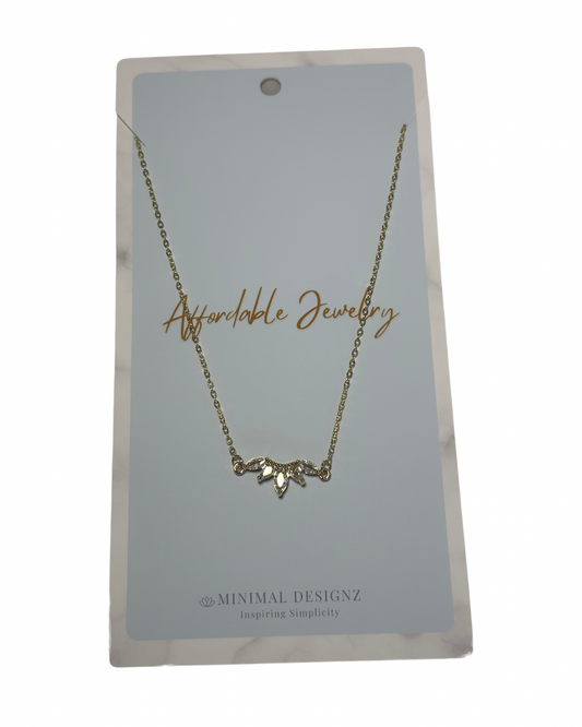 Large Lotus  pendant necklace