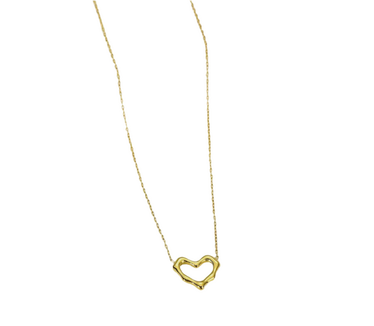 Still Heart  necklace