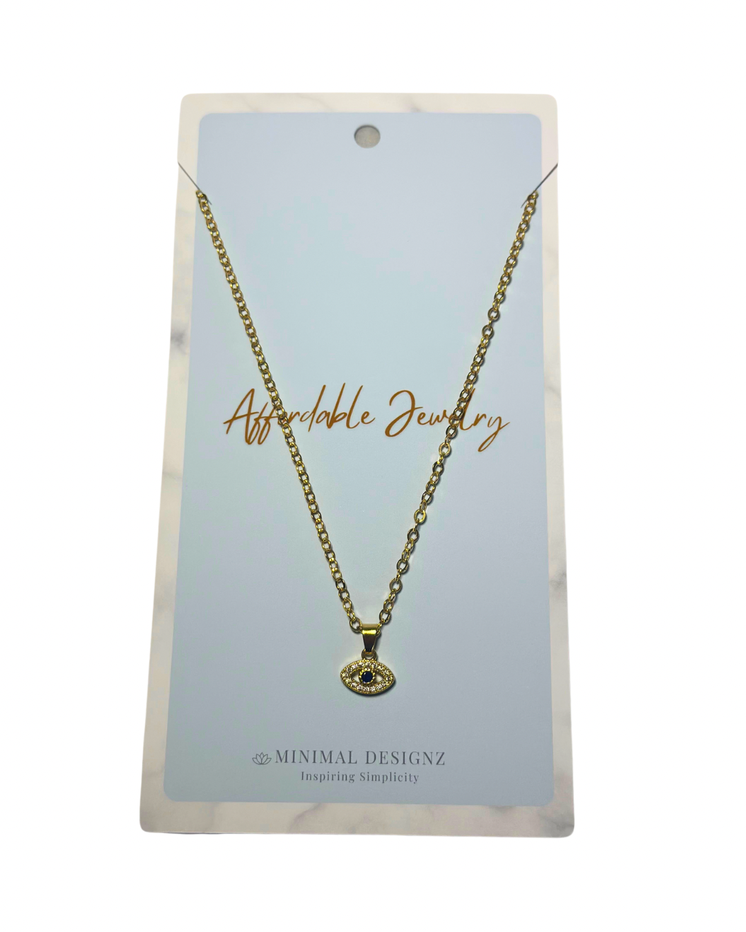 Evil eye necklace