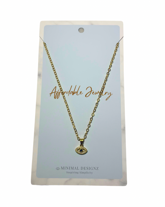 Evil eye necklace