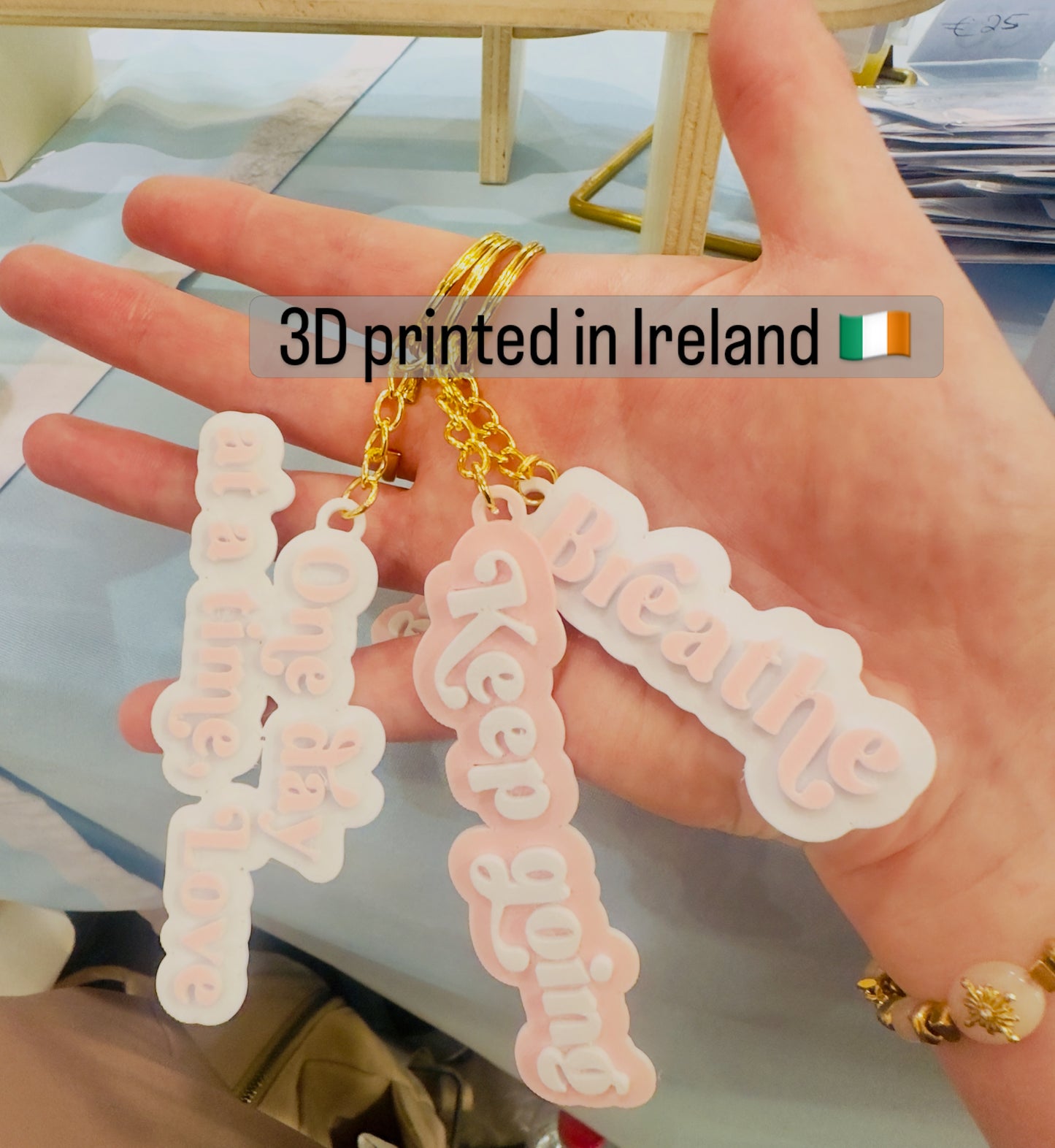 3D Printed keychains