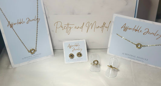 Unity knot jewelry bundle