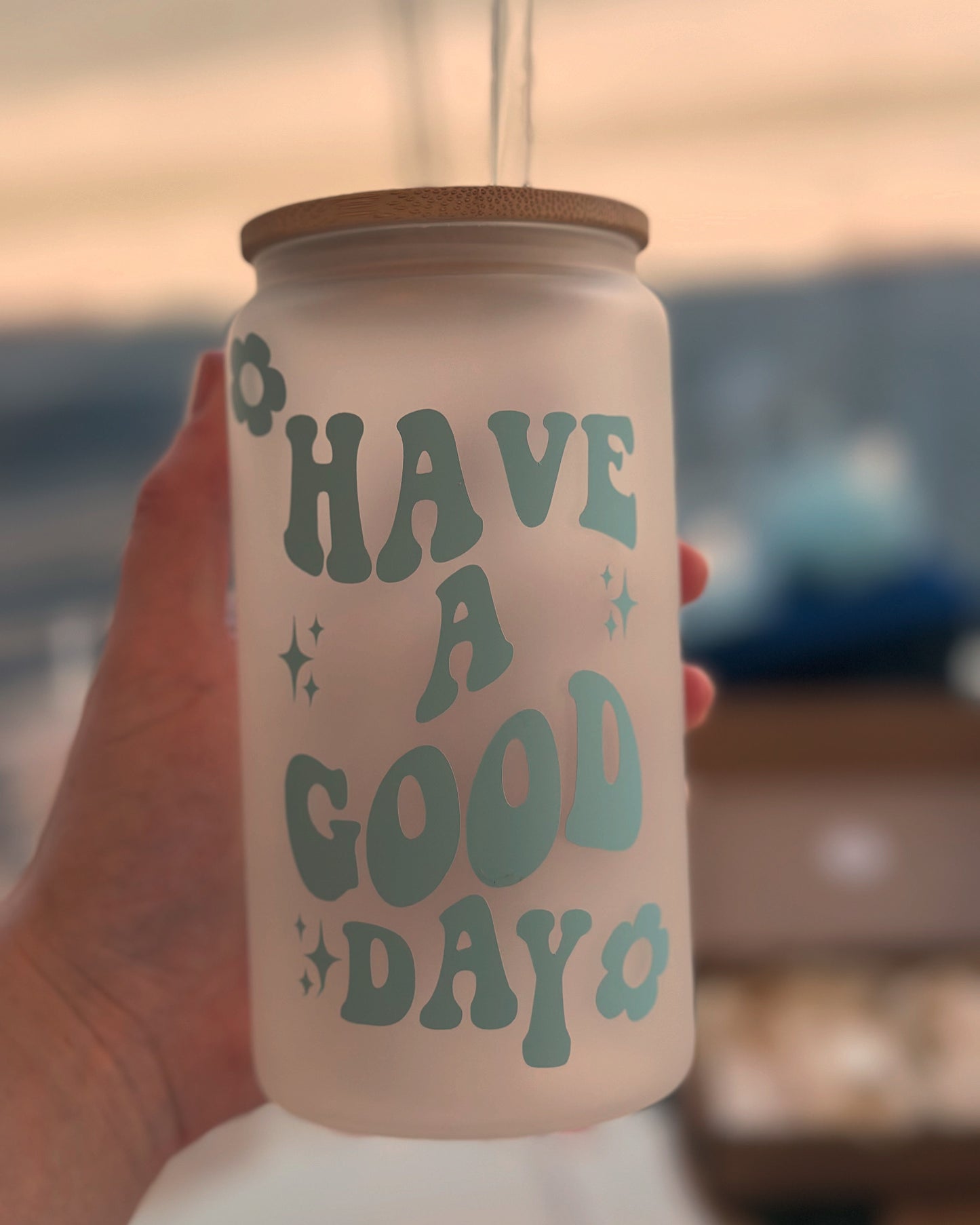 Have a good day Libby glass