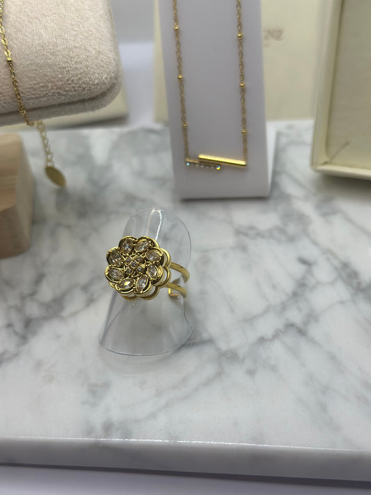 Daisy Serenity Anxiety relief Fidget ring