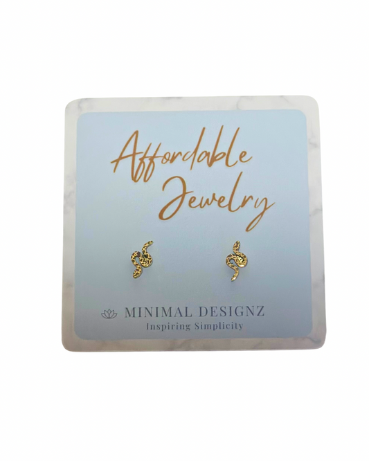 Snake Stud Earring