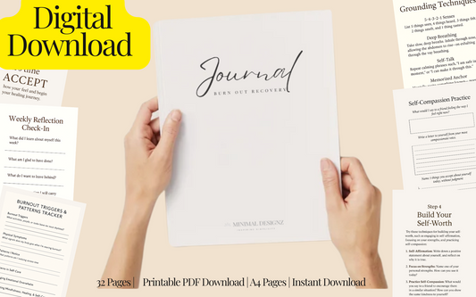 Burnout Journal |Digital Download