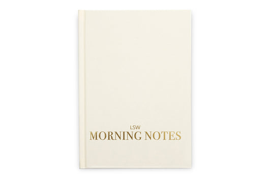Morning Notes: Wellbeing Journal, Self Care Gift, Goals